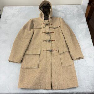 Gloverall The Original Duffle Coat Men's Sz 36 US/46 EU Wool Hooded Made England